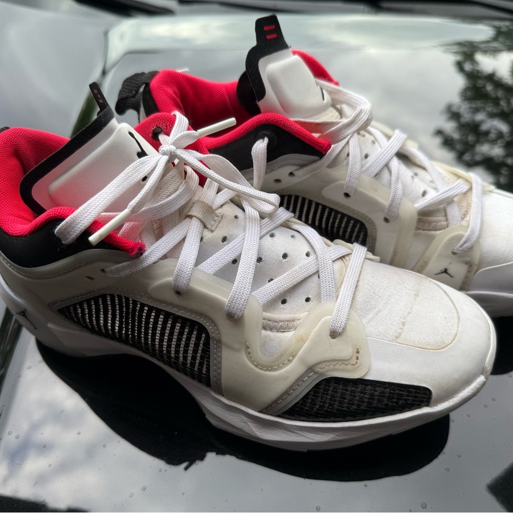 Jordan Retro Athletic Shoes White Black
